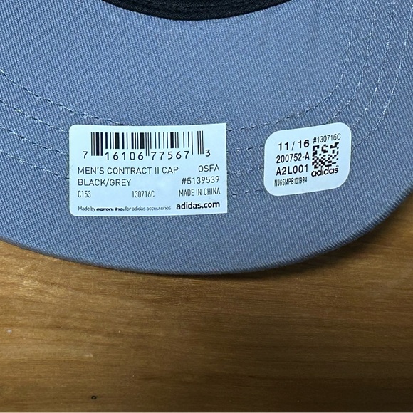 Adidas Men’s Contract II Cap - Picture 7 of 7